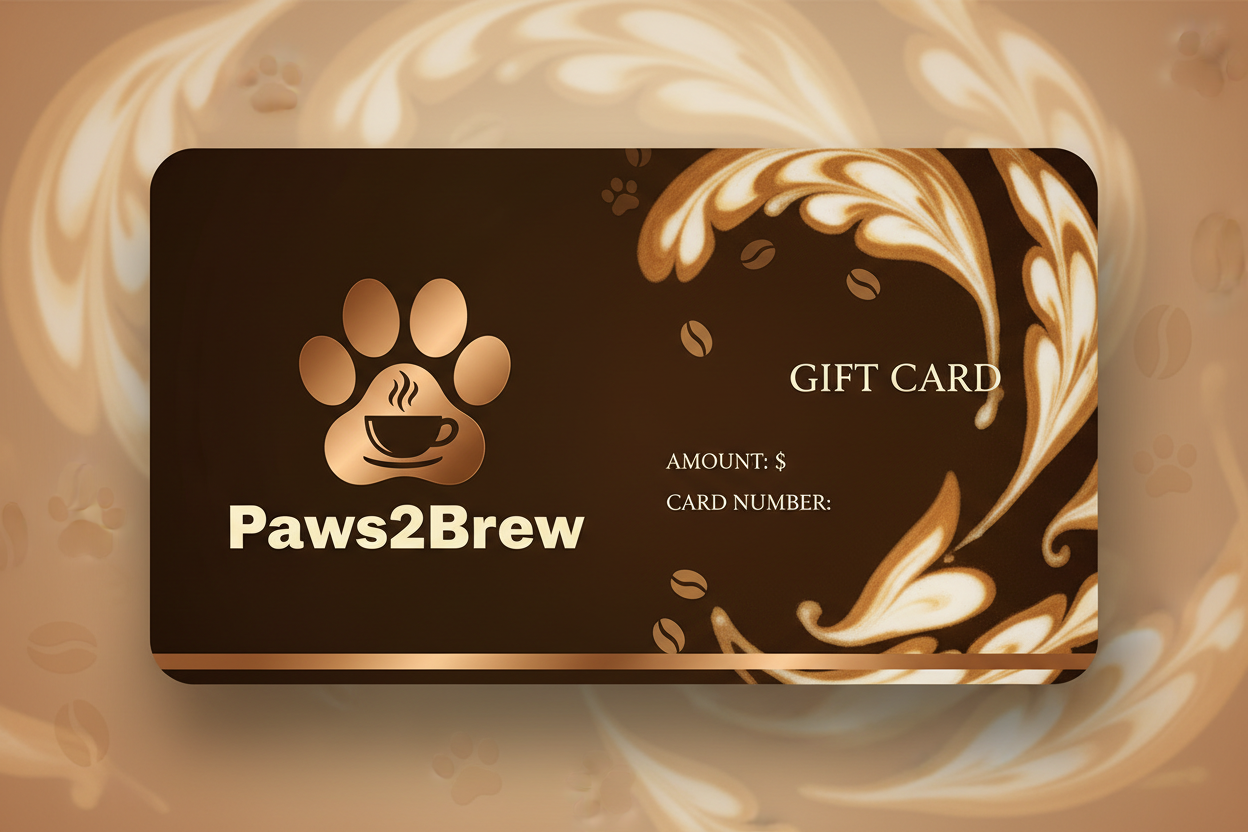 A Paws-itive Surprise (Gift Card)